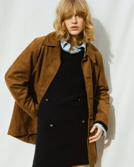 A-line Moss Knit Skirt